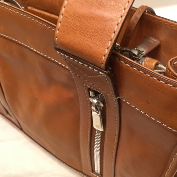 MICHAEL KORS LEATHER LARGE MESSENGER SATCHEL - Picture 11 of 16